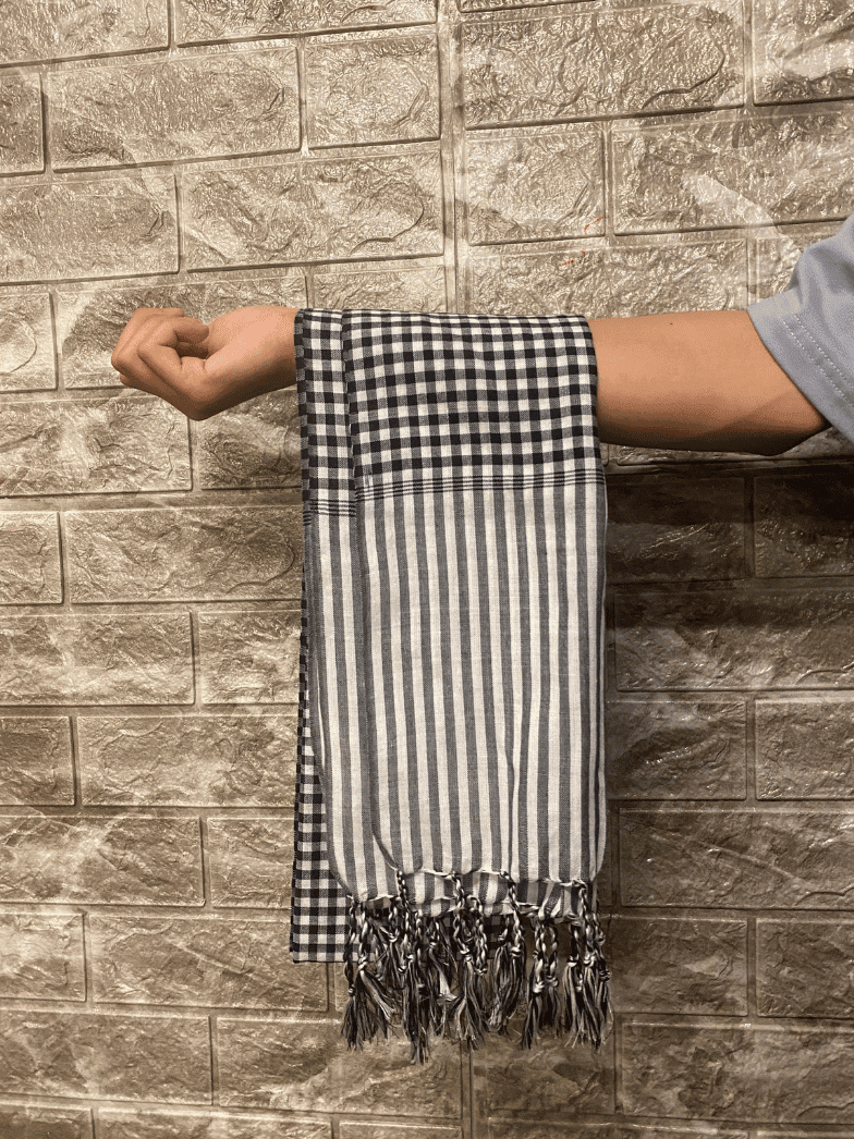 Cách Phối Khăn Rằn Với Áo Dài Truyền Thống - Khăn Rằn Nam Việt