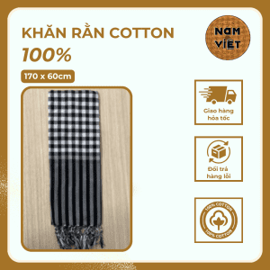 Khăn Rằn Cotton 100%