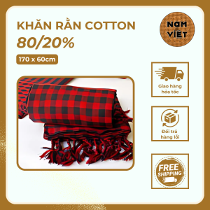 Khăn Rằn Cotton 80/20